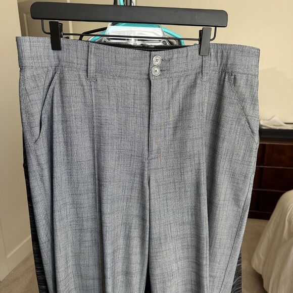 Wit and Wisdom Skyrise Double Button Wide Leg Pant Ankle Length EUC - Picture 2 of 6